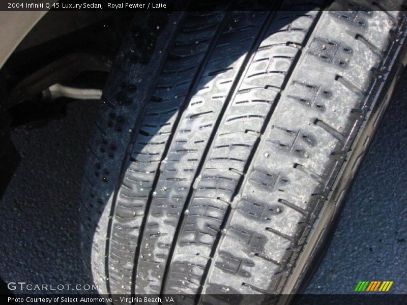 Royal Pewter / Latte 2004 Infiniti Q 45 Luxury Sedan