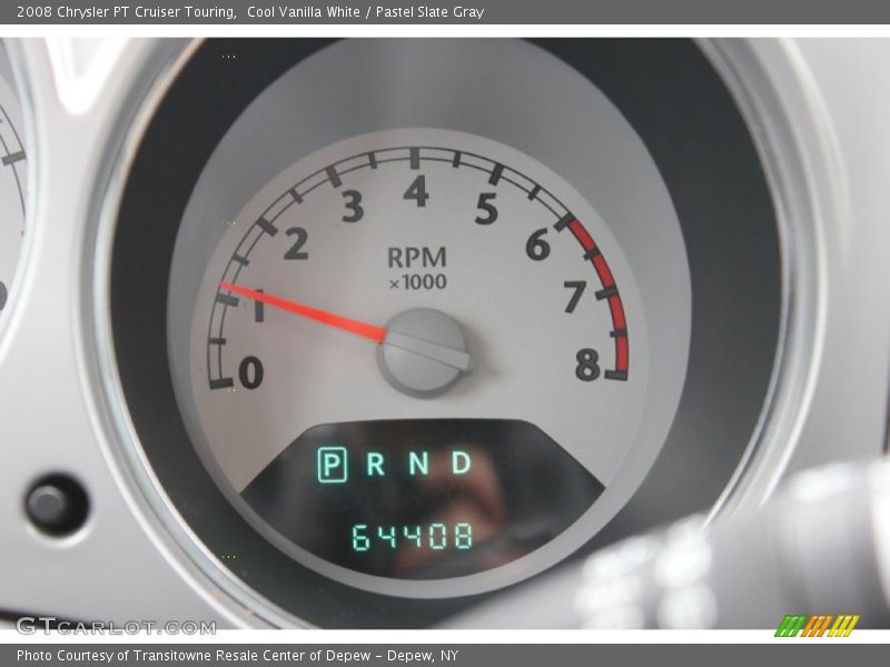 Cool Vanilla White / Pastel Slate Gray 2008 Chrysler PT Cruiser Touring