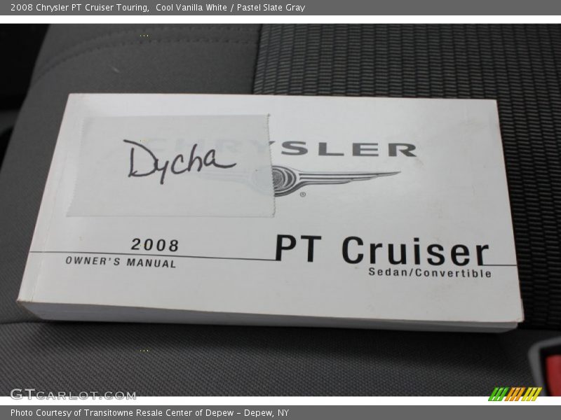 Cool Vanilla White / Pastel Slate Gray 2008 Chrysler PT Cruiser Touring