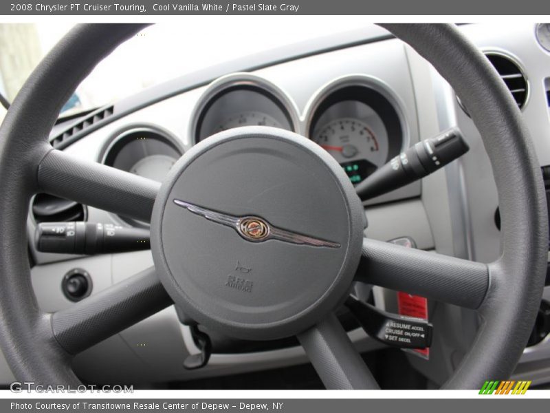 Cool Vanilla White / Pastel Slate Gray 2008 Chrysler PT Cruiser Touring