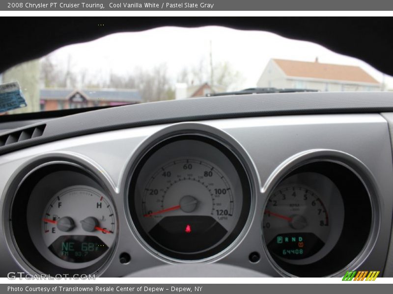 Cool Vanilla White / Pastel Slate Gray 2008 Chrysler PT Cruiser Touring