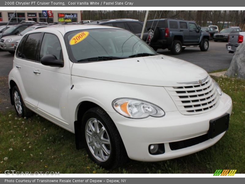 Cool Vanilla White / Pastel Slate Gray 2008 Chrysler PT Cruiser Touring