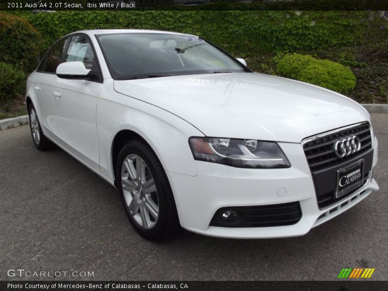 Ibis White / Black 2011 Audi A4 2.0T Sedan