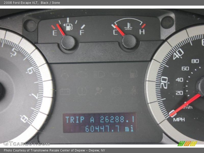 Black / Stone 2008 Ford Escape XLT