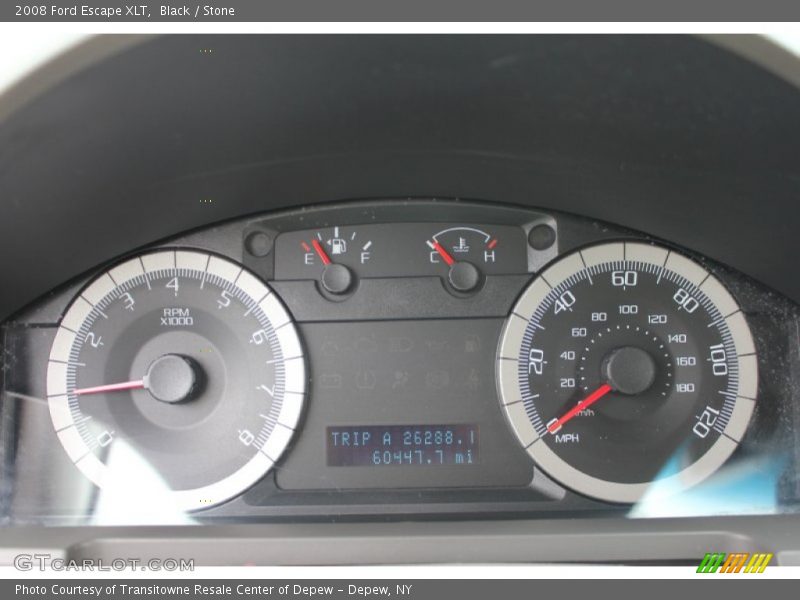 Black / Stone 2008 Ford Escape XLT