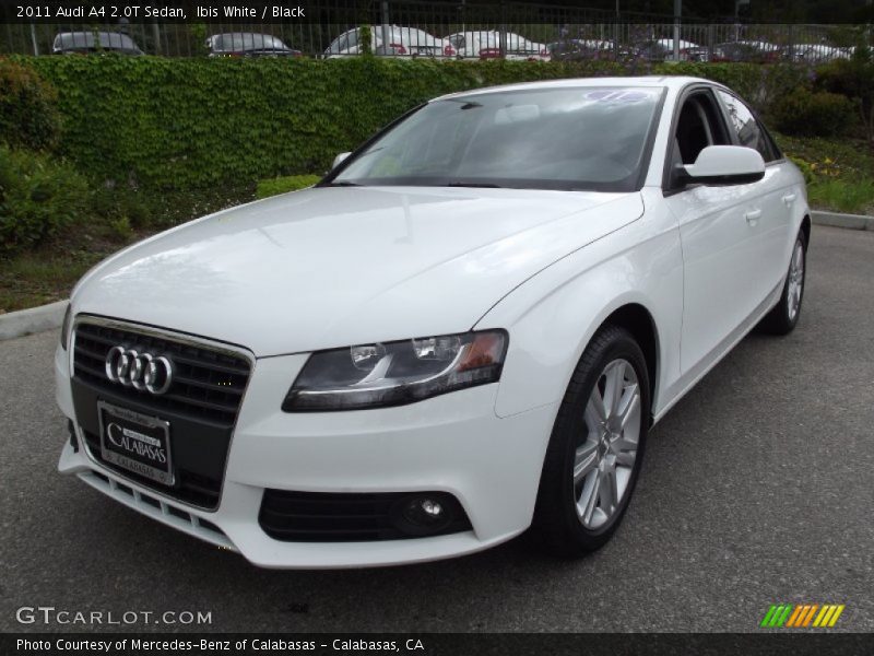 Ibis White / Black 2011 Audi A4 2.0T Sedan