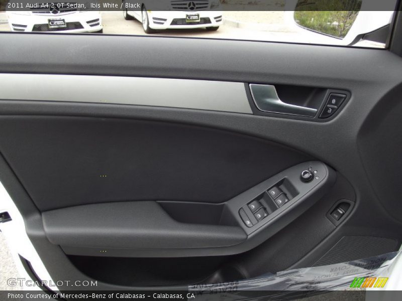 Ibis White / Black 2011 Audi A4 2.0T Sedan