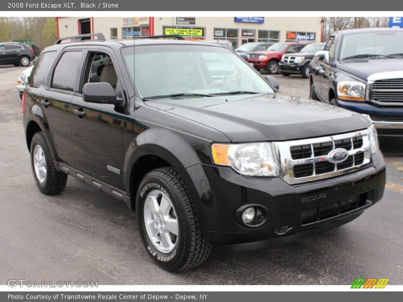 Black / Stone 2008 Ford Escape XLT