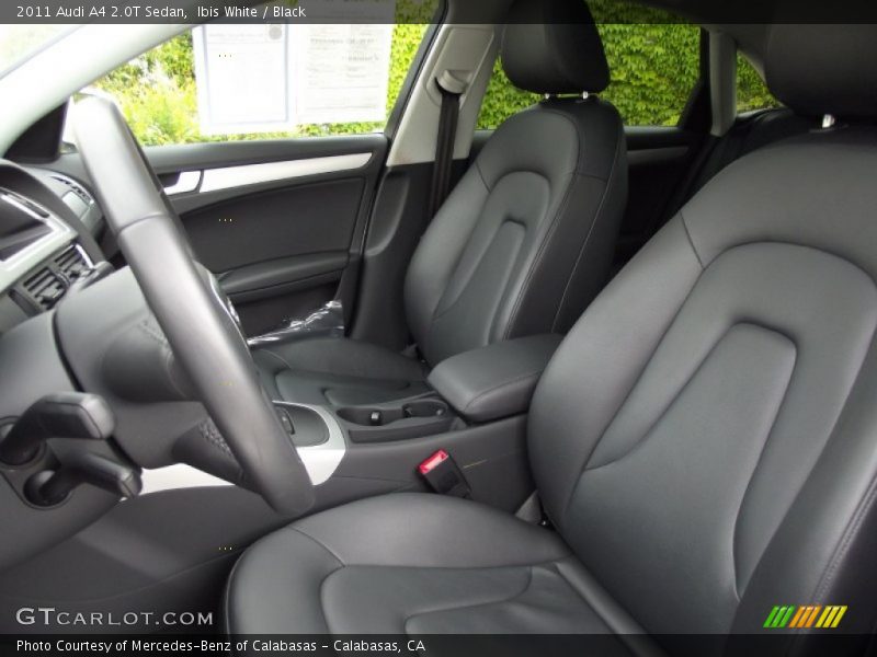 Ibis White / Black 2011 Audi A4 2.0T Sedan