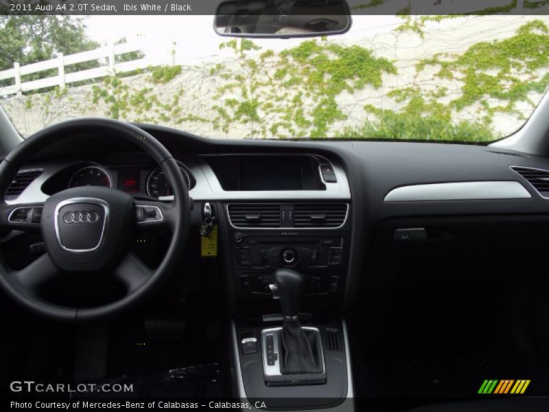 Ibis White / Black 2011 Audi A4 2.0T Sedan
