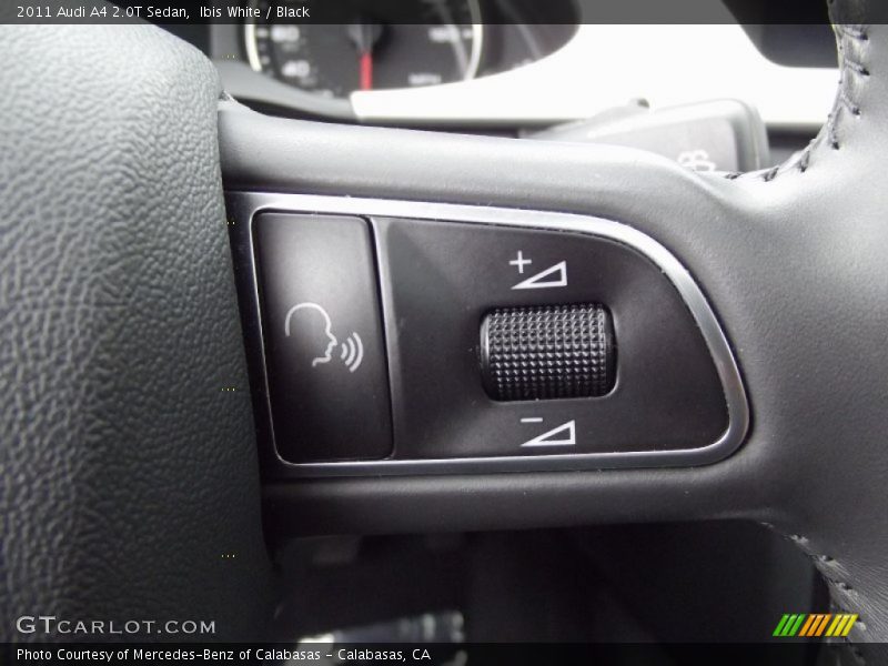 Ibis White / Black 2011 Audi A4 2.0T Sedan