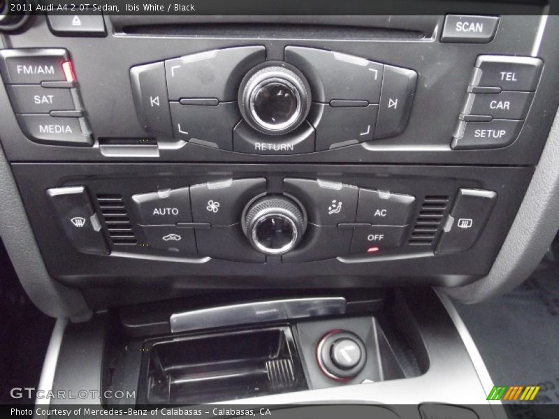 Ibis White / Black 2011 Audi A4 2.0T Sedan