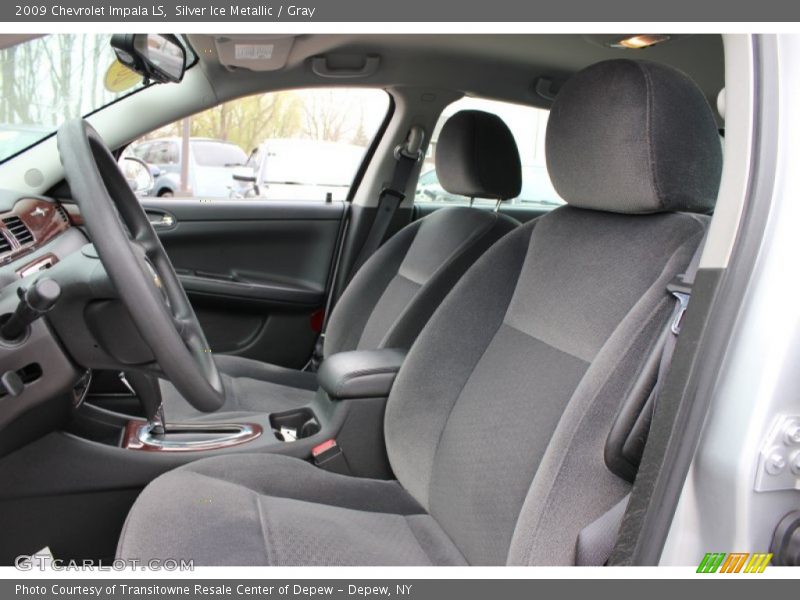 Silver Ice Metallic / Gray 2009 Chevrolet Impala LS