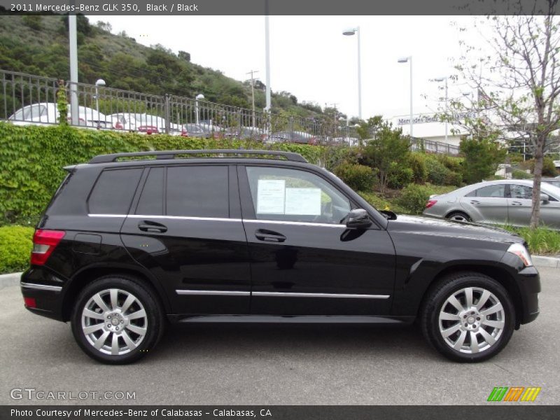 Black / Black 2011 Mercedes-Benz GLK 350