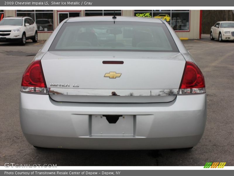 Silver Ice Metallic / Gray 2009 Chevrolet Impala LS