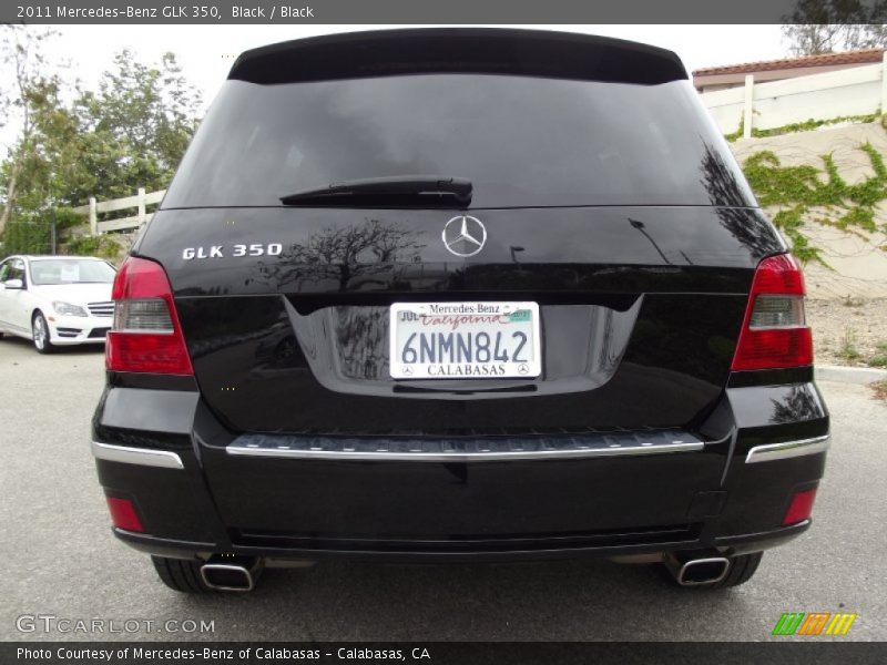 Black / Black 2011 Mercedes-Benz GLK 350