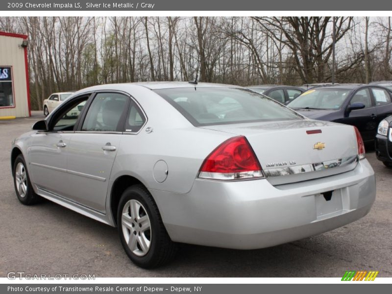 Silver Ice Metallic / Gray 2009 Chevrolet Impala LS