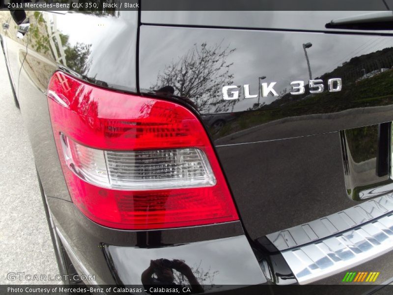 Black / Black 2011 Mercedes-Benz GLK 350