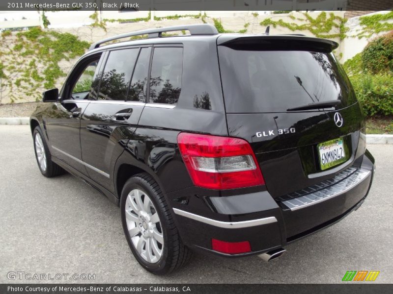 Black / Black 2011 Mercedes-Benz GLK 350