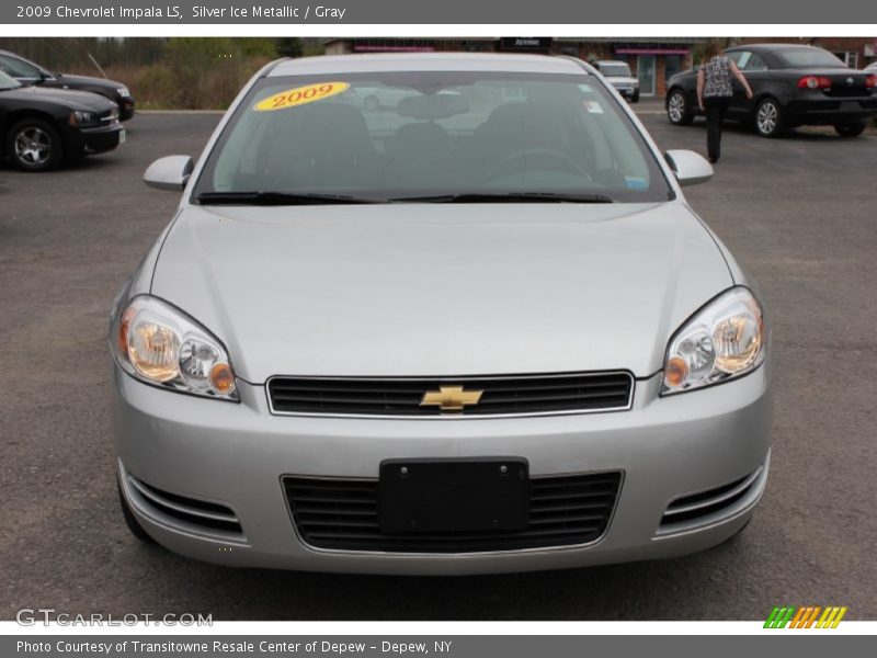 Silver Ice Metallic / Gray 2009 Chevrolet Impala LS