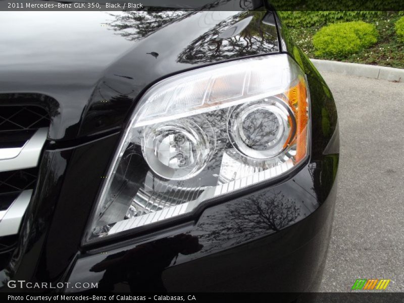 Black / Black 2011 Mercedes-Benz GLK 350