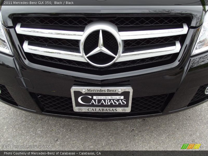 Black / Black 2011 Mercedes-Benz GLK 350