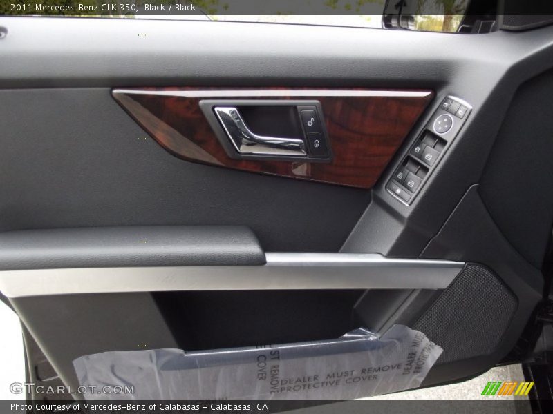 Black / Black 2011 Mercedes-Benz GLK 350