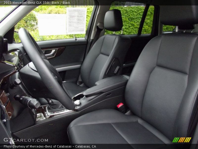 Black / Black 2011 Mercedes-Benz GLK 350