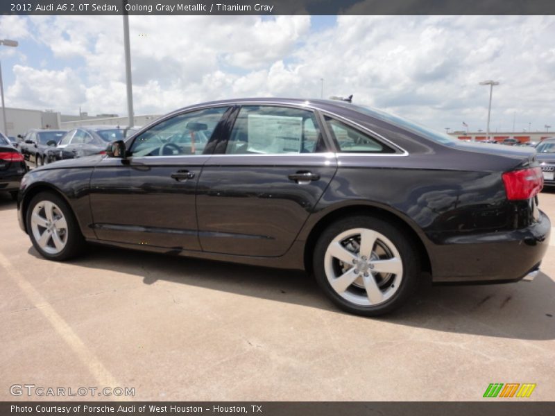 Oolong Gray Metallic / Titanium Gray 2012 Audi A6 2.0T Sedan