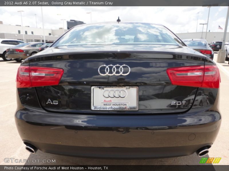 Oolong Gray Metallic / Titanium Gray 2012 Audi A6 2.0T Sedan