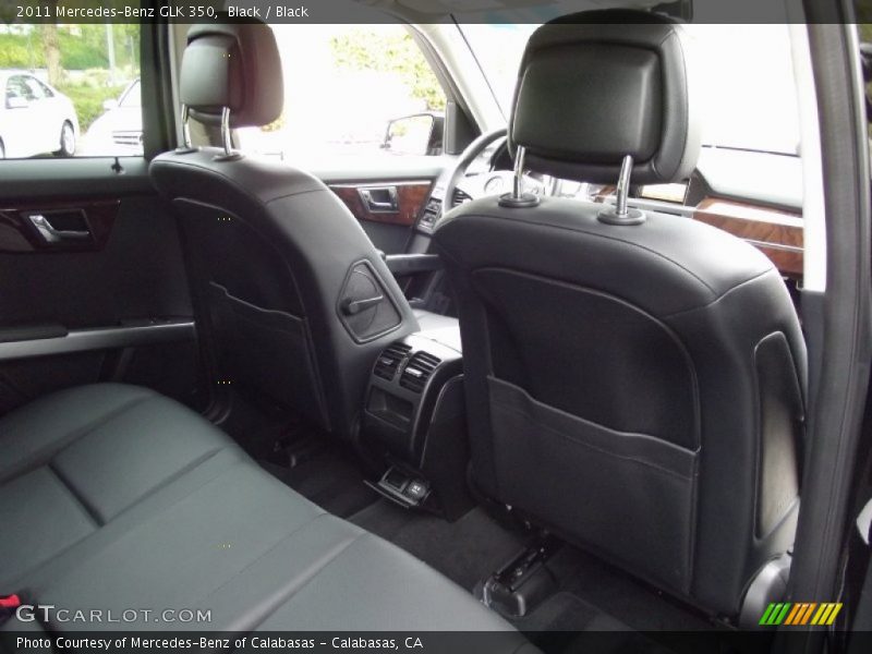Black / Black 2011 Mercedes-Benz GLK 350