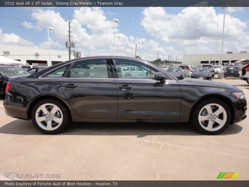 Oolong Gray Metallic / Titanium Gray 2012 Audi A6 2.0T Sedan