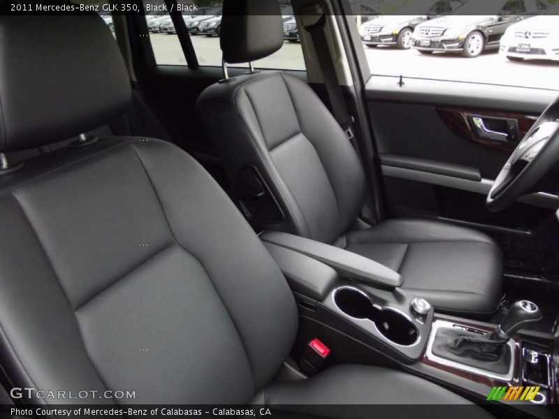 Black / Black 2011 Mercedes-Benz GLK 350