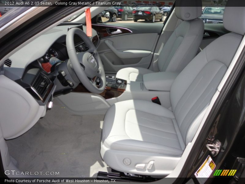 Oolong Gray Metallic / Titanium Gray 2012 Audi A6 2.0T Sedan