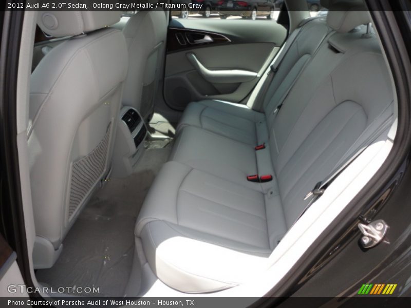 Oolong Gray Metallic / Titanium Gray 2012 Audi A6 2.0T Sedan