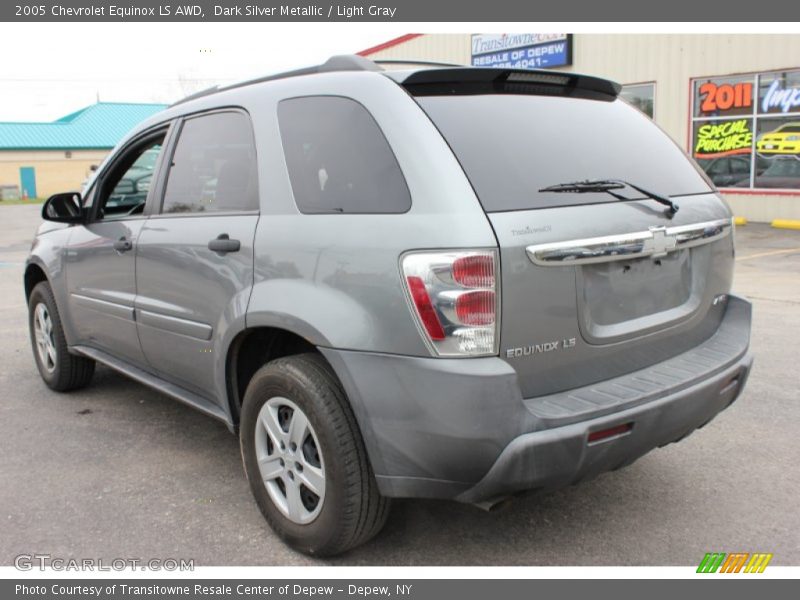 Dark Silver Metallic / Light Gray 2005 Chevrolet Equinox LS AWD