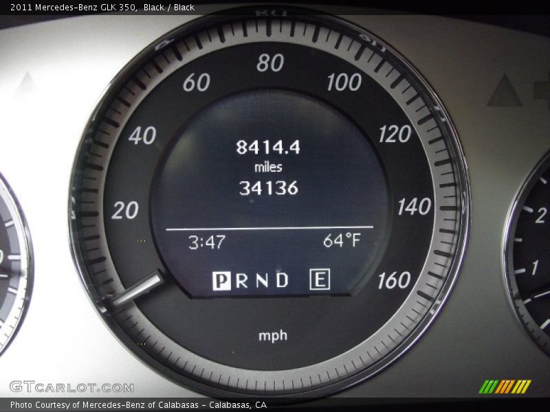 Black / Black 2011 Mercedes-Benz GLK 350