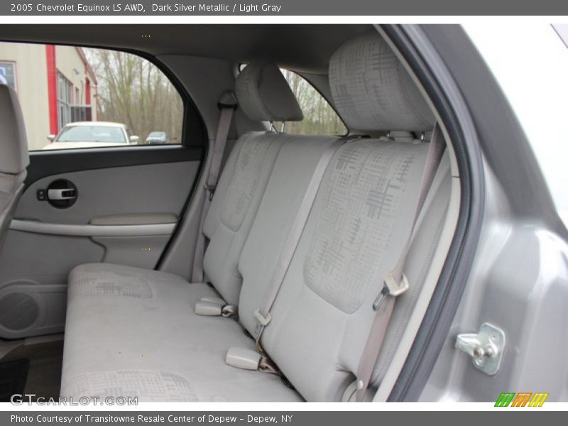 Dark Silver Metallic / Light Gray 2005 Chevrolet Equinox LS AWD