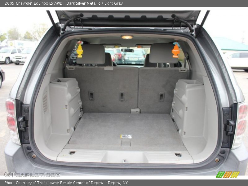 Dark Silver Metallic / Light Gray 2005 Chevrolet Equinox LS AWD
