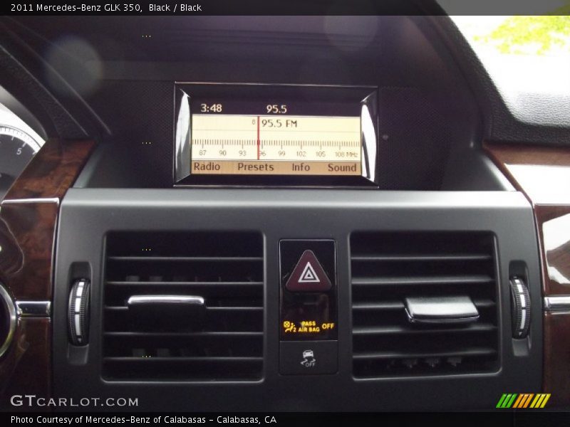 Black / Black 2011 Mercedes-Benz GLK 350