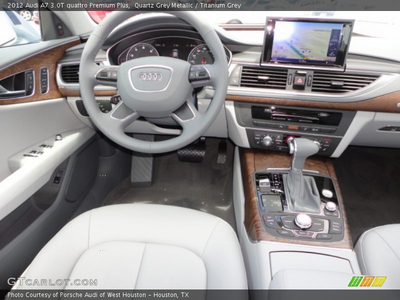 Dashboard of 2012 A7 3.0T quattro Premium Plus