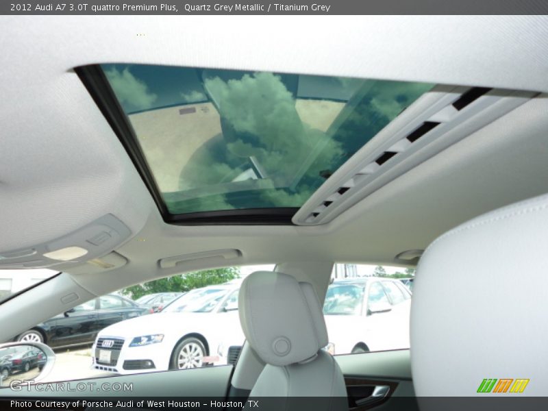Quartz Grey Metallic / Titanium Grey 2012 Audi A7 3.0T quattro Premium Plus
