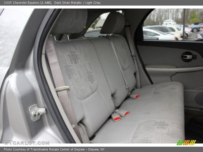 Dark Silver Metallic / Light Gray 2005 Chevrolet Equinox LS AWD