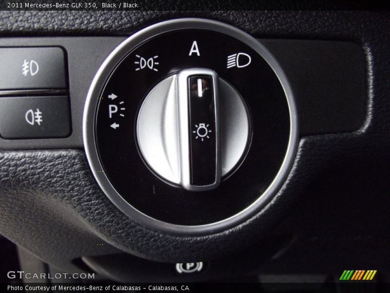 Black / Black 2011 Mercedes-Benz GLK 350