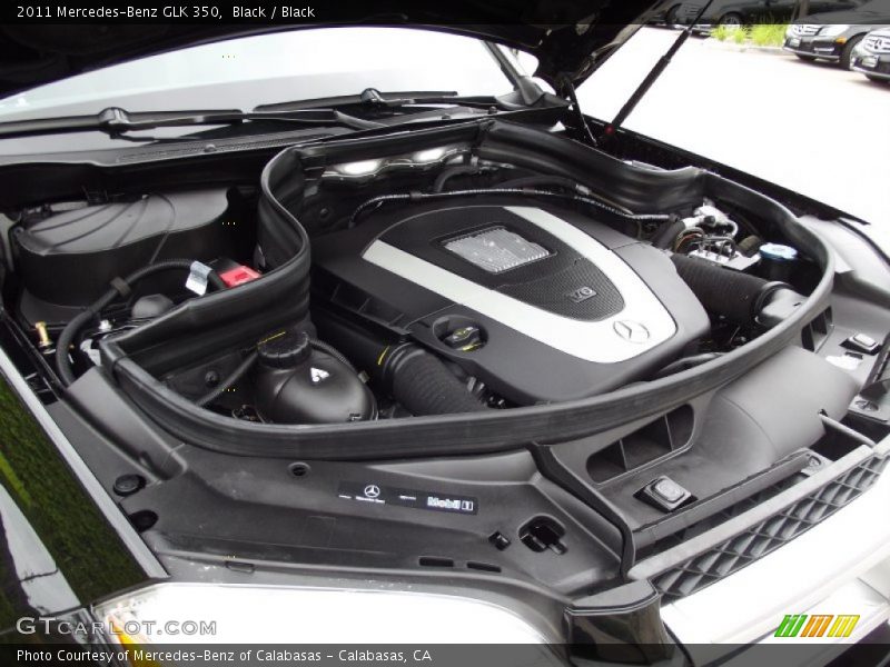 Black / Black 2011 Mercedes-Benz GLK 350
