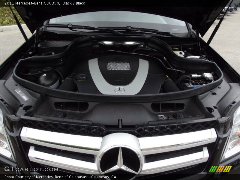 Black / Black 2011 Mercedes-Benz GLK 350