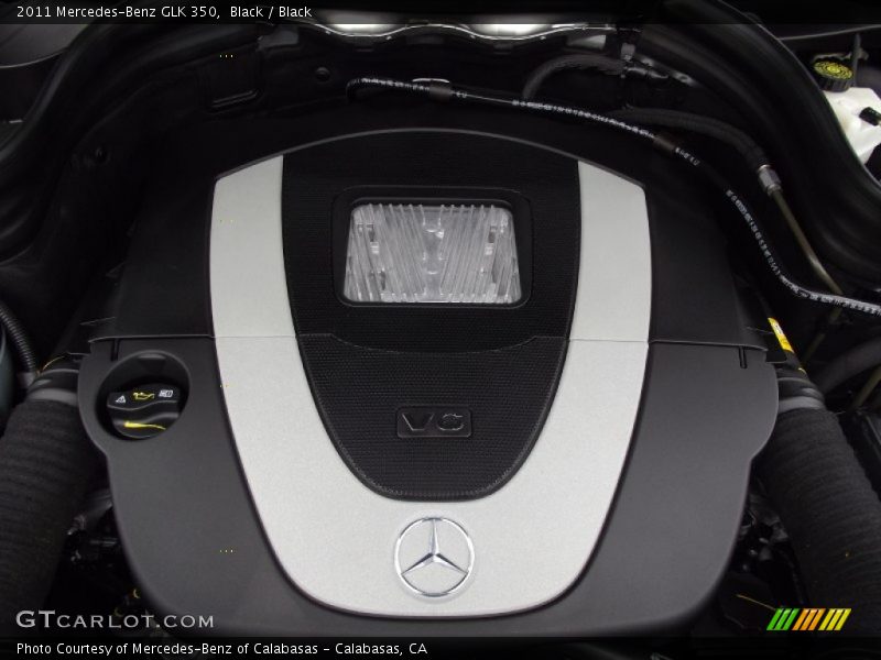Black / Black 2011 Mercedes-Benz GLK 350