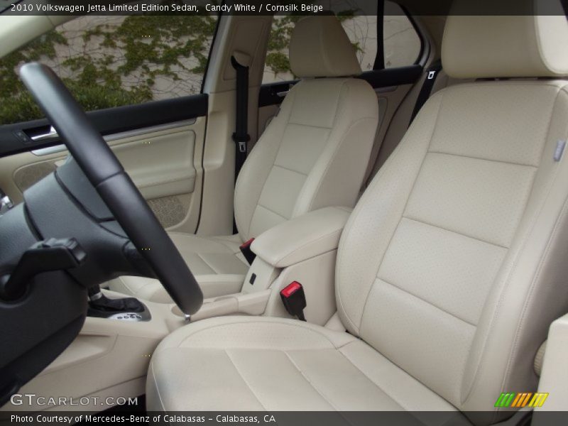 Candy White / Cornsilk Beige 2010 Volkswagen Jetta Limited Edition Sedan