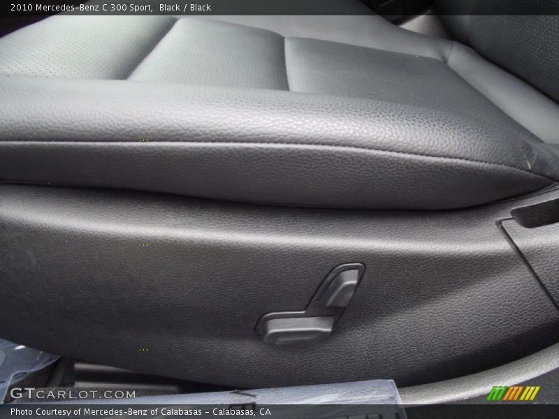 Black / Black 2010 Mercedes-Benz C 300 Sport