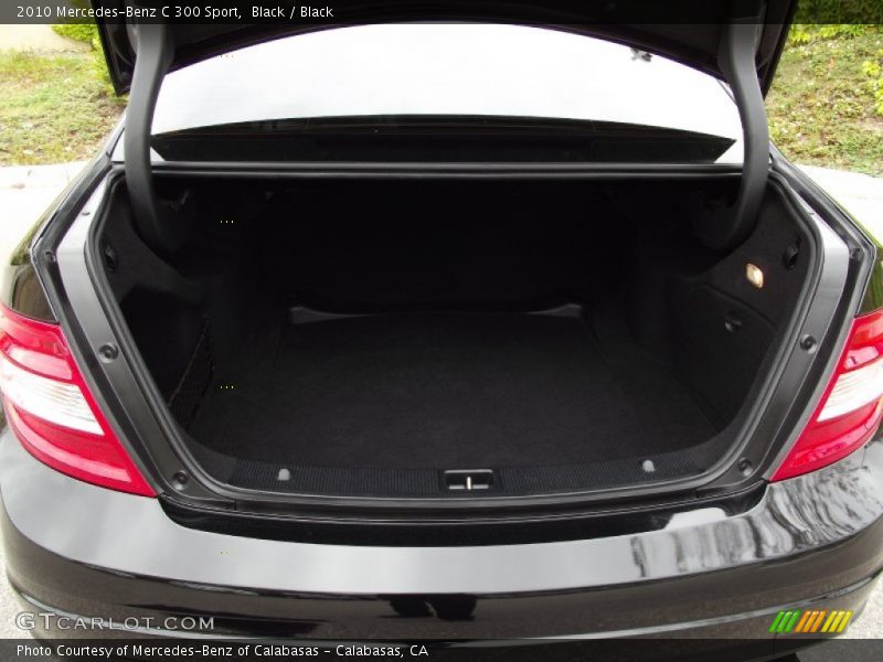 Black / Black 2010 Mercedes-Benz C 300 Sport
